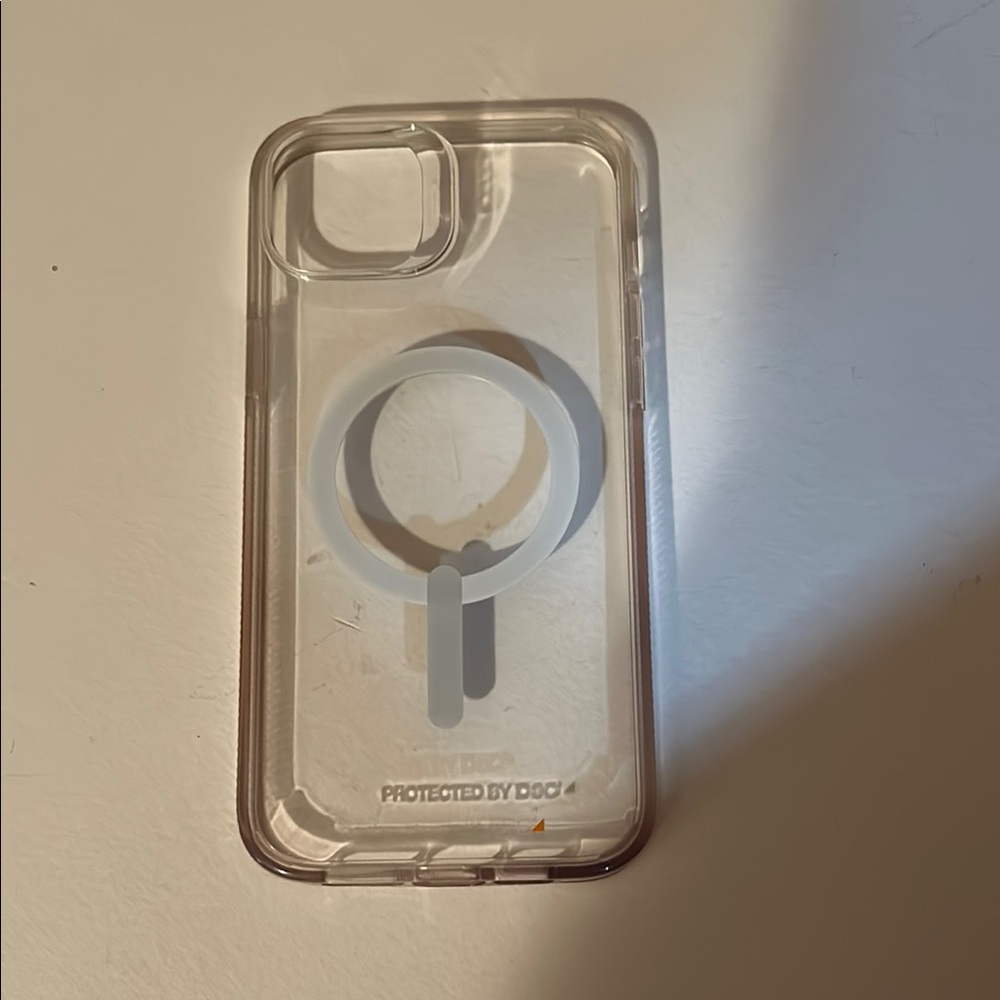 OtterBox Symmetry+ MagSafe Hard Shell Case for Apple iPhone 14 Plus - Clear